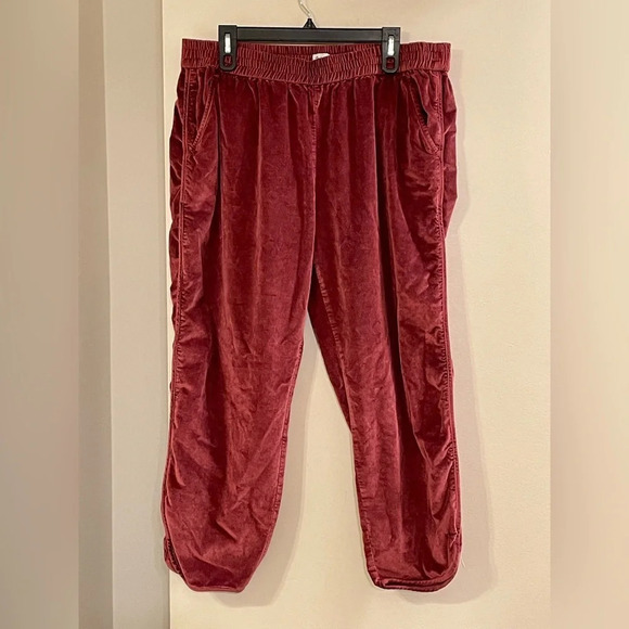 MADEWELL NWOT Track‎ Trousers in Velvet - Picture 6 of 12